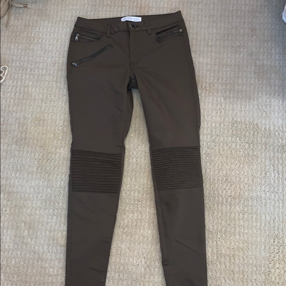 Zara army green jeans